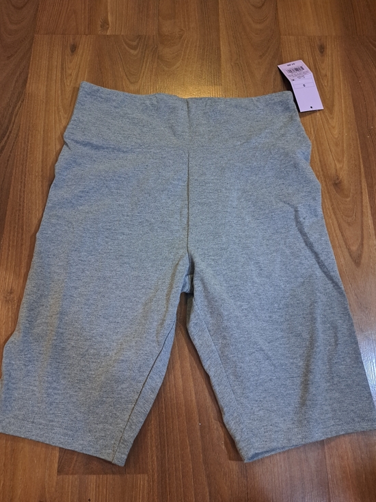 wild fable Pants - wild fable Heather Grey High-Rise Bike Shorts